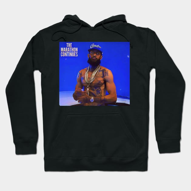 Nipsey Hussle - The Marathon Continues Hoodie by M.I.M.P.